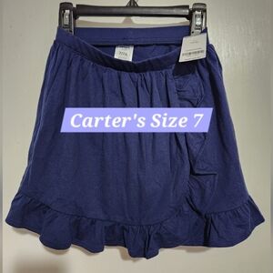 Carter's Kids Skort (Skirt Shorts Combo) Girls Size 7 NWT